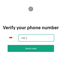 open a.i. chatgpt 戶口電話一次性認證過