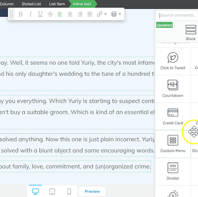 Thrive Architect 教學